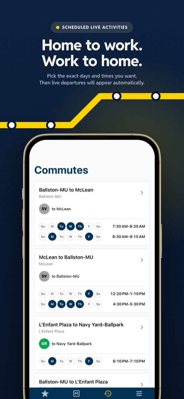 Schedule Live Activities to appear on your Lock Screen automatically